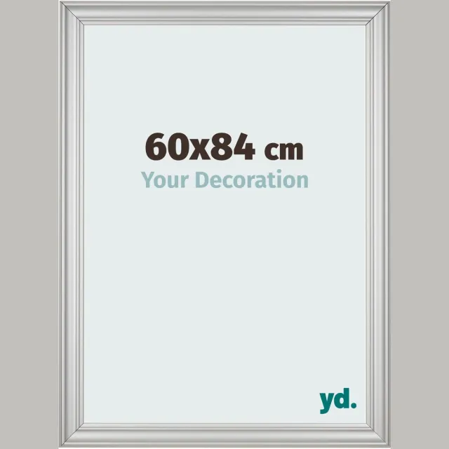 yd. Your Decoration - Fotolijst 60x84 cm - MDF - Zilver Mat - Lazio