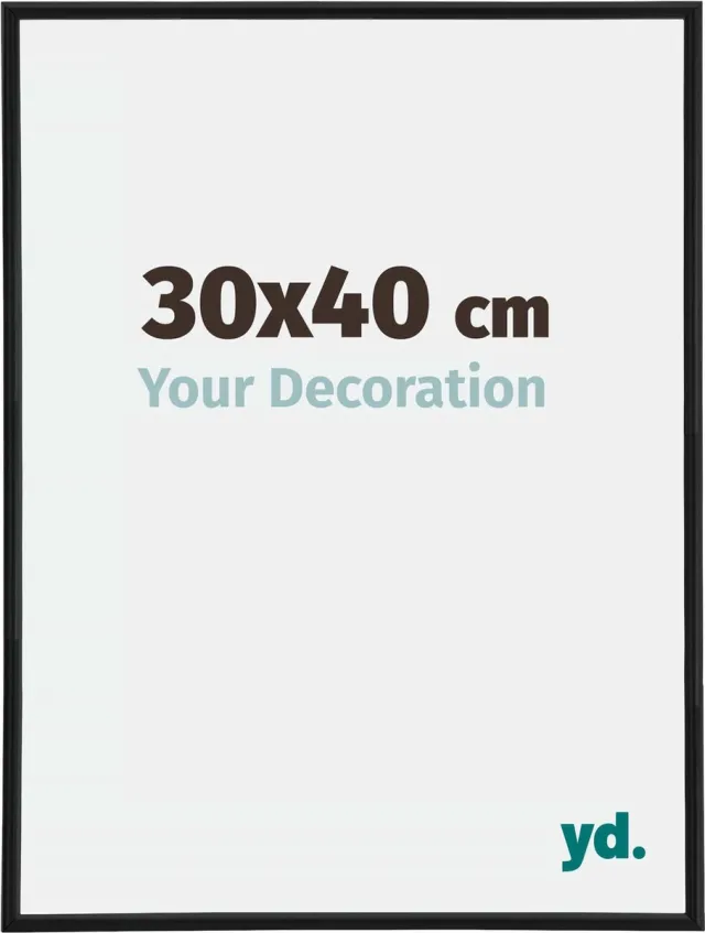 yd. Your Decoration - Fotolijst 30x40 cm - Kunststof - Zwart Mat - Annecy