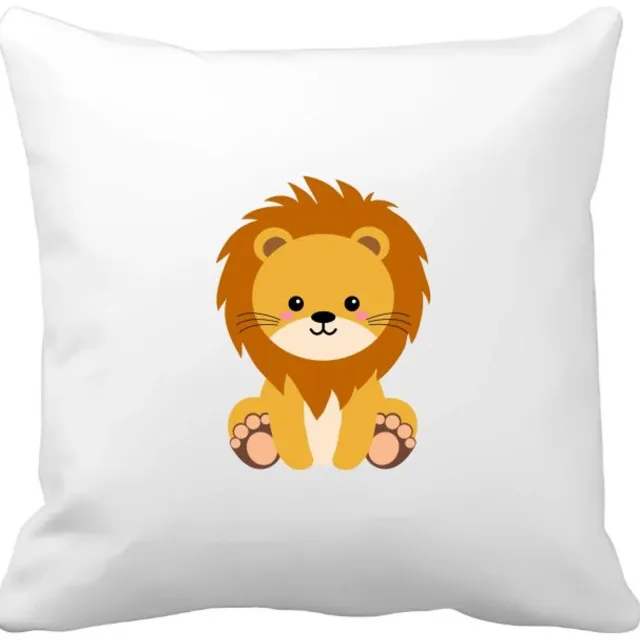 Akyol leeuwen Kussen hoes - Leeuw - dieren liefhebbers - dierentuin - dieren - 40 bij 40 cm Multicolor