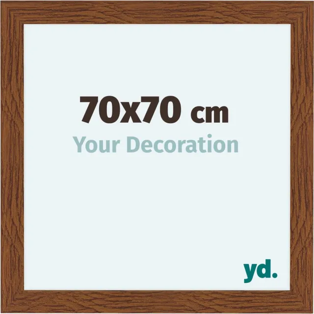 yd. Your Decoration - Fotolijst 70x70 cm - MDF - Eiken Rustiek - Como