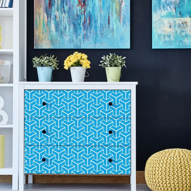 Ambiance Sticker Olfa Scandinavische meubelsticker, 60 x 90 cm Multi color