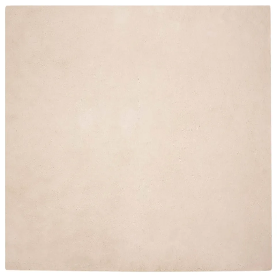 vidaXL Antislip vloerkleed van imitatie konijnenbont OLITE Taupe