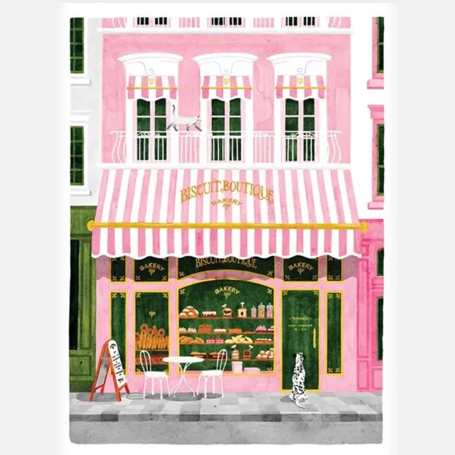 ALL THE WAYS TO SAY Poster Bakery 50 x 70 cm All The Ways To Say ATWS Meerkleurig