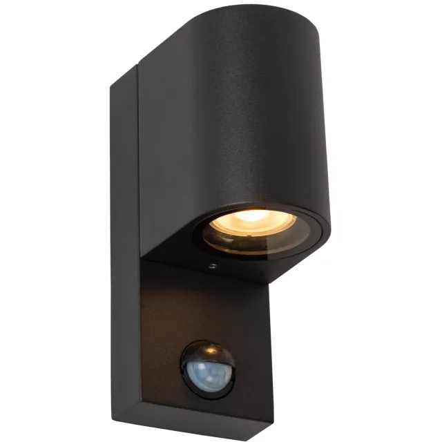 Lucide wandlamp buiten Zaro /binnen - zwart