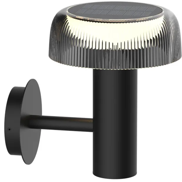 Luxform wandlamp buiten Yukon grijs