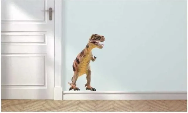VAN IKKE Muursticker Dino Rex multi