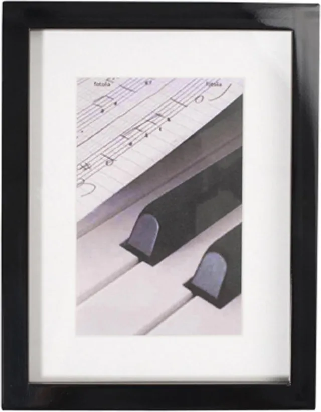 Henzo Fotolijst - Henzo - Piano - Fotomaat 13x18 cm - Zwart