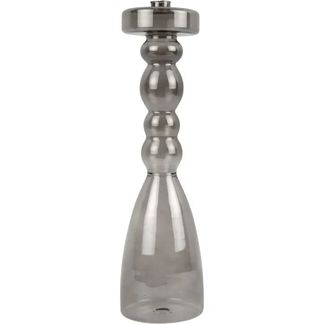 Present Time Kandelaar Pawn - Zwart - Ø11x39cm - Scandinavisch,Modern