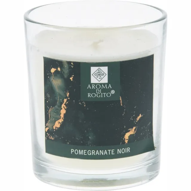 H&S Decoration geurstokjes - geurglas - pomegranate - cadeau - geurset - geurkaars zwart