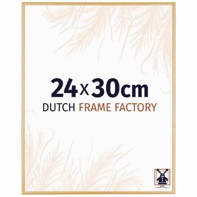 Dutch Frame Factory Fotolijst 24x30 cm - Aluminium - Goud Vintage - Kampen