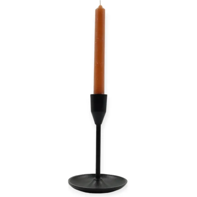 Lolaa Kandelaar Ron zwart 19cm [gid://shopify/Metaobject/303110226255]