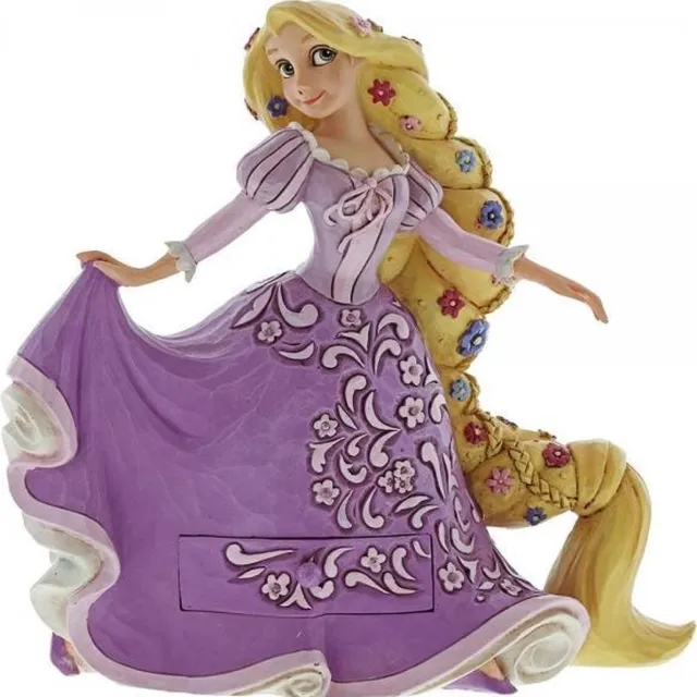 Disney Traditions (Jim Shore) Disney beeldje - Traditions collectie - Rapunzel Treasure Keeper paars