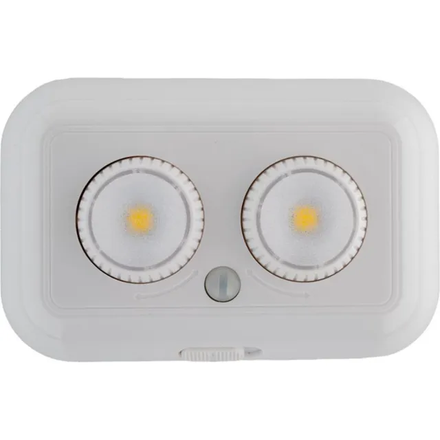 Groenovatie LED Kastlamp - 1W - 3xAAA Batterijen - Sensor - Dimbaar - 117x75 mm - Wit
