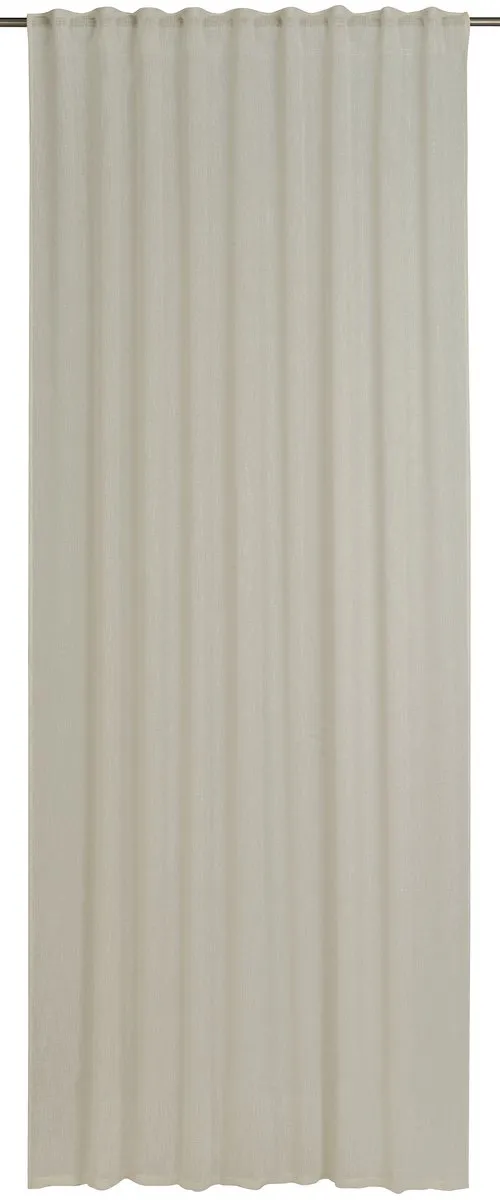 Elbersdrucke Gordijn met verborgen lussen Liem 255x140 cm beige