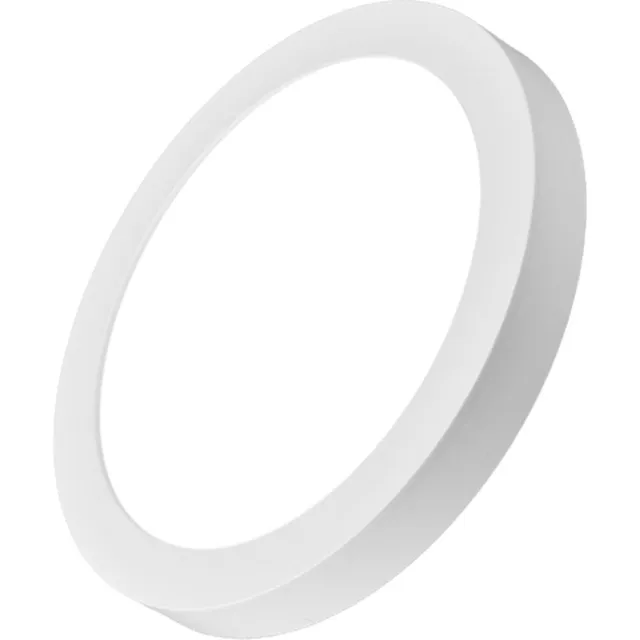 BRAYTRON LED Plafondlamp Plafonnière Opbouw- Aluminium - Ronde- Wit- 24W -6500K koel wit licht