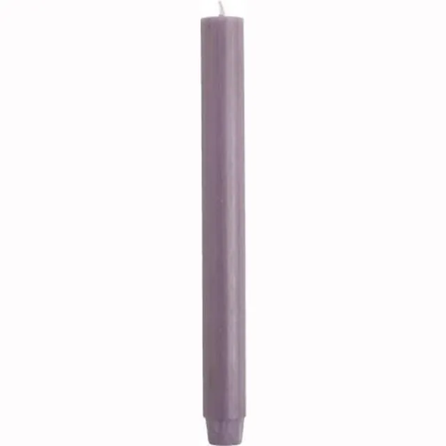 Rustik Lys Dinerkaarsen XL - Pak van 20 Stuks - Antiek Paars - 2,6 x 30 cm