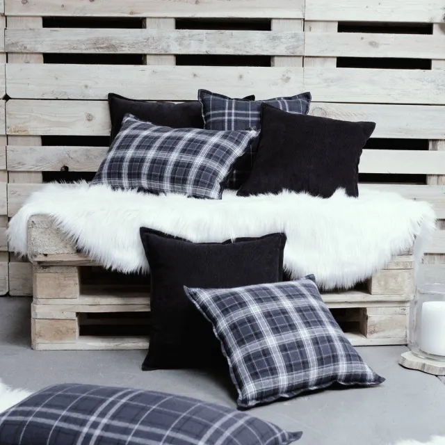 Today Decoratief kussen WINTER SPIRIT, 45 x 45 cm donkerblauw