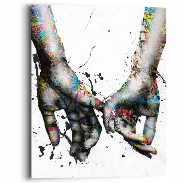 REINDERS Schilderij Liefde - 50 x 40 - Hout - REINDERS