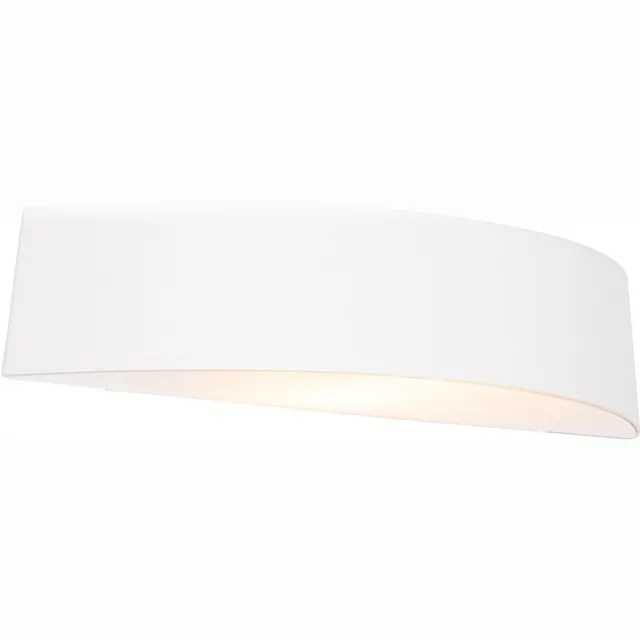 QAZQA caz - Moderne Wandlamp voor buiten - 1 lichts - D 7.5 cm - Wit - Buitenverlichting