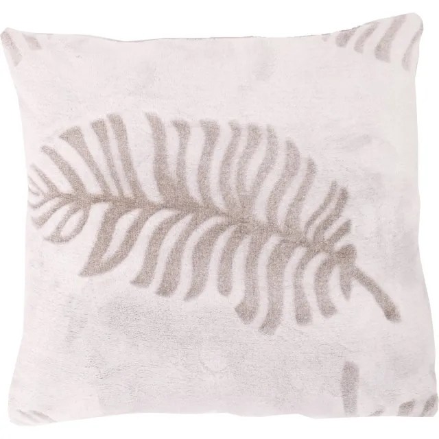 Tiseco Kussen (gevuld) LASER 45X45CM, taupe