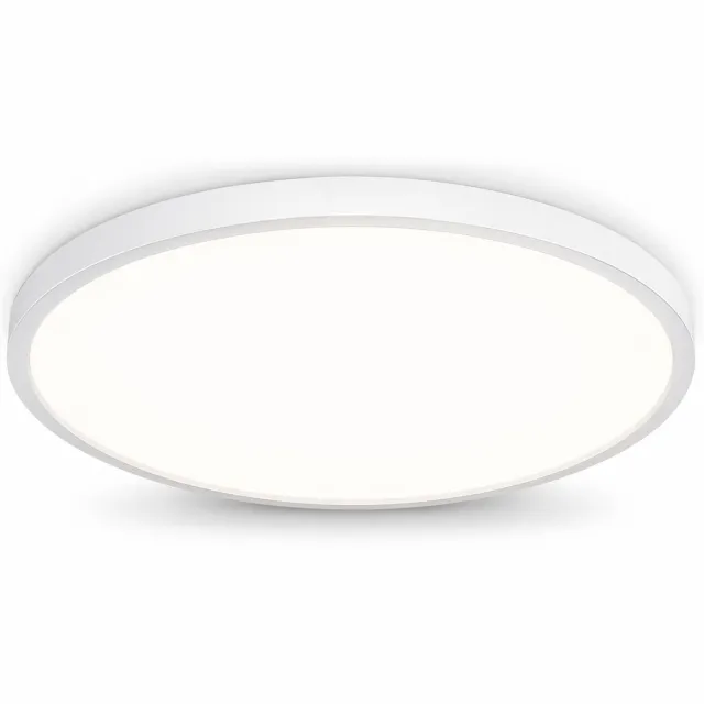 Bamled Ultra Dunne Plafondlamp 23cm – Wit – LED – 3 staps dimbaar – Bamled