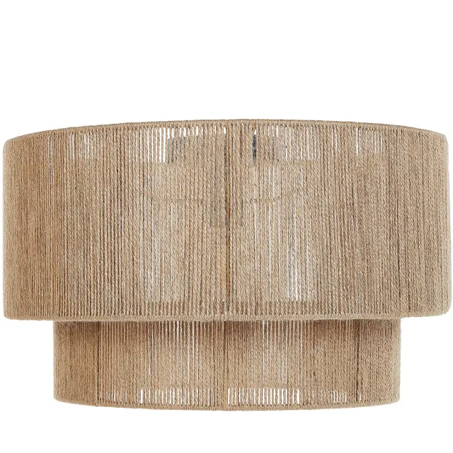 Beliani DORING - Hanglamp - Natuurlijk - Jute
