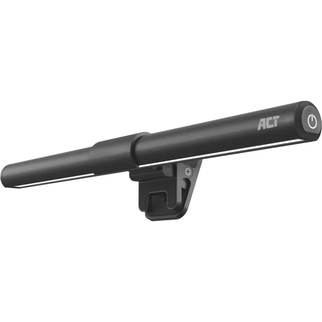 Act Clip-on laptop ledlamp, dimbaar, voeding via USB AC8050 Zwart