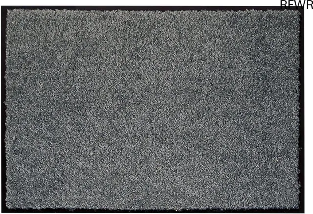 RFWR Antislip Deurmat 60x90 cm - Vuilvangmat voor Binnen - Ruimtebesparende Gangenloper Grijs
