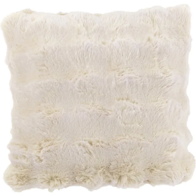 J-Line kussen Wave - polyester - ivoor Beige
