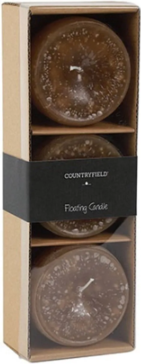 Countryfield Drijfkaars Bollie Large Beige