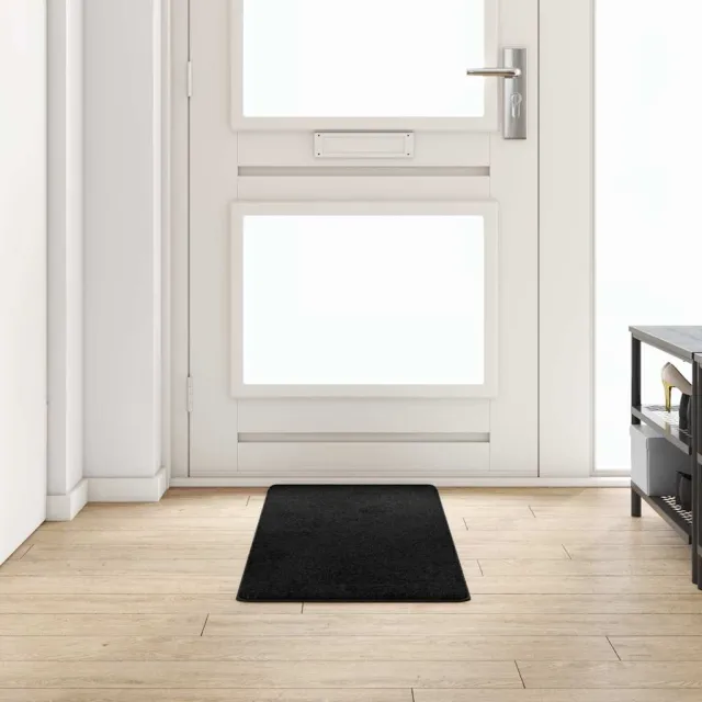 vidaXL Tapijt Loper Zwart 100% Polypropylene Tuft, foto 4
