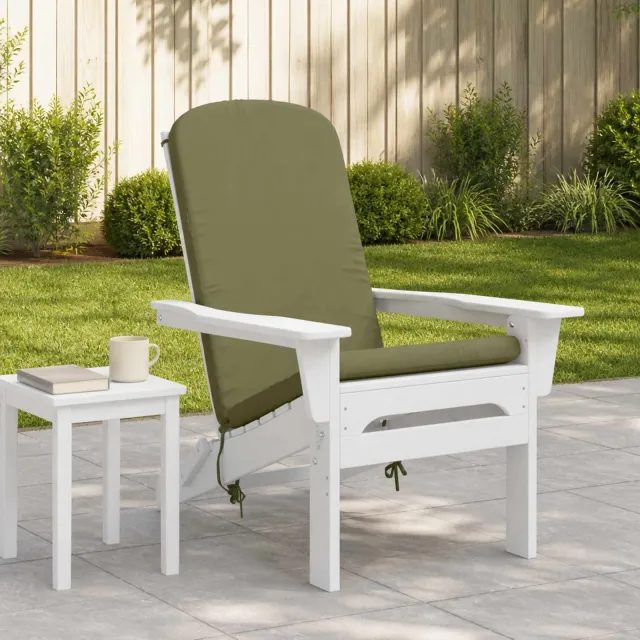 vidaXL Adirondack stoelkussen GEMERT 100% Polyester Olijfgroen