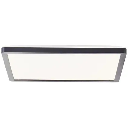 Brilliant Sorell Plafondlamp Led 18w Vierkant 30 X 30cm Zwart/wit