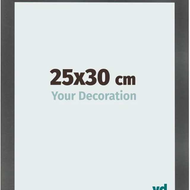 yd. Your Decoration - Fotolijst 25x30 cm - MDF - Zwart Mat - Pisa