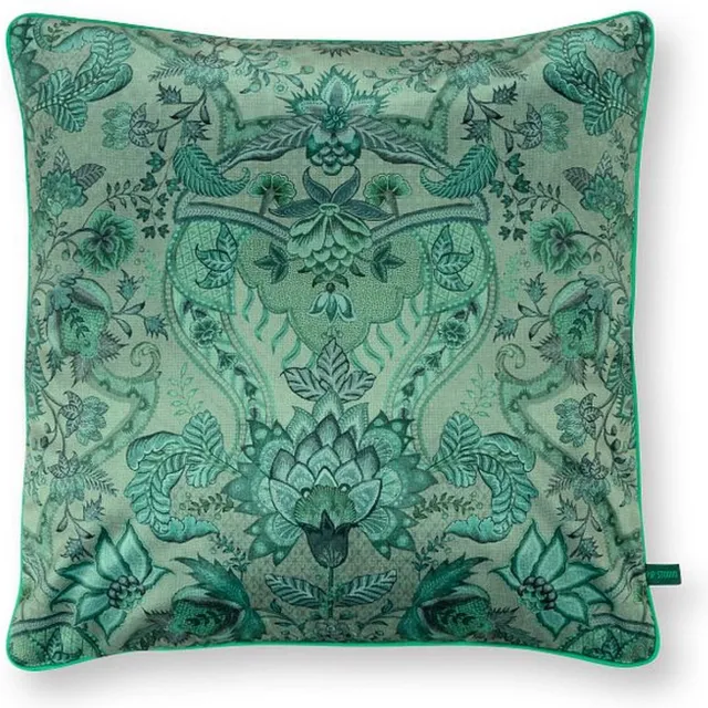 Pip Studio Kyoto Festival Kussen - Woondecoratie - Groen - 50x50cm