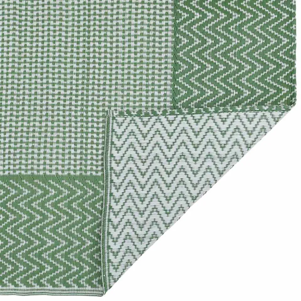 vidaXL Buitenkleed ARAKIL polypropeen groen, foto 3