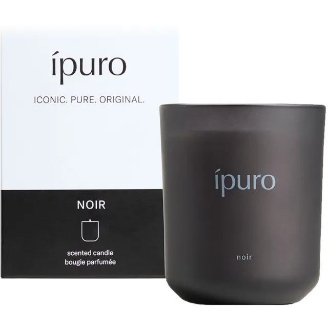 Ipuro Noir Kaars (270 gr) zwart