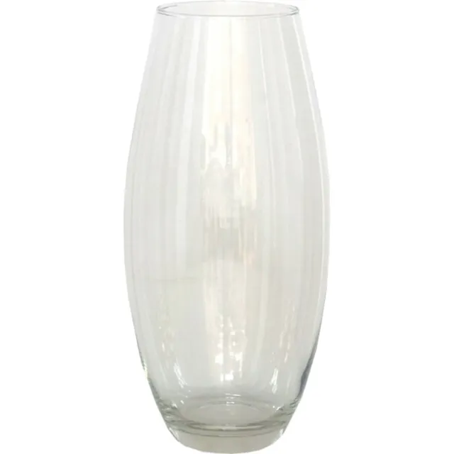 Gerimport Bloemenvaas - helder glas - 17 x 37 cm Transparant