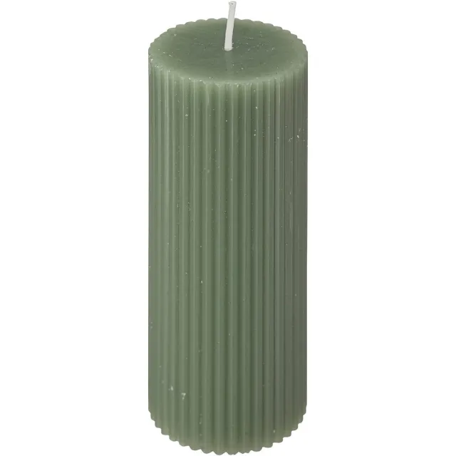 Atmosphera Créateur d'intérieur® Groene Kaars 'DEMI' Sluipvorm 5x14 cm - Sfeervol Decoratie