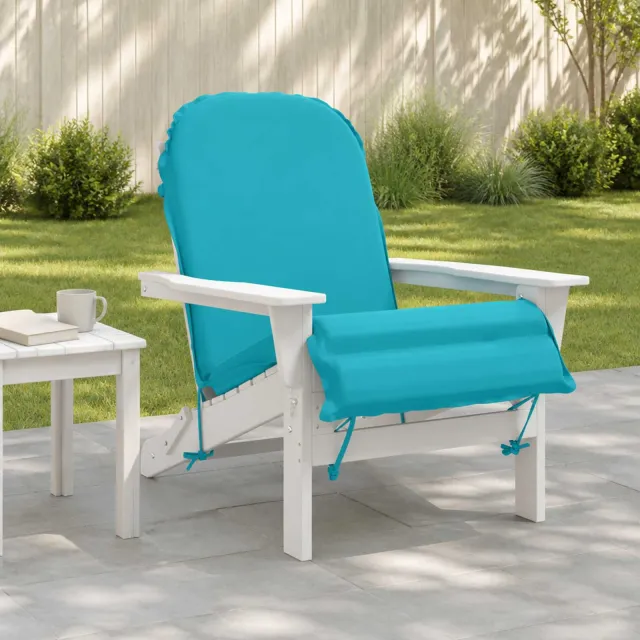 vidaXL Adirondack stoelkussen GEMERT 100% Polyester Turquoise