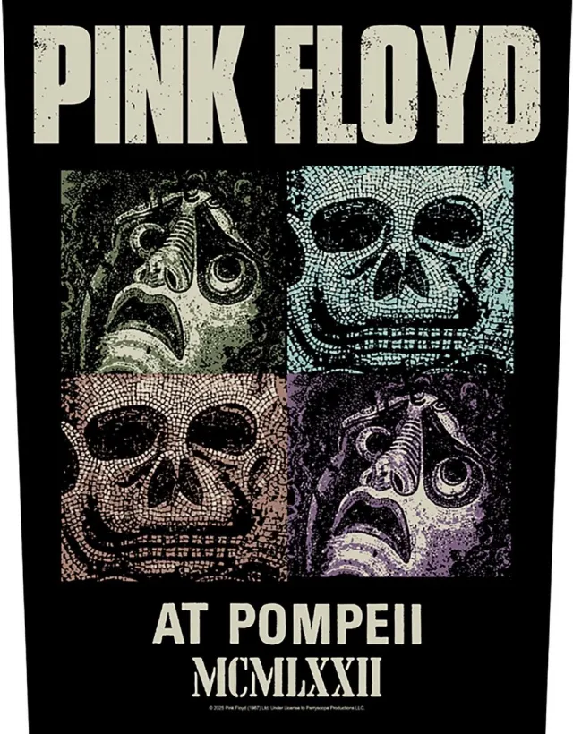 Pink Floyd Mosaics Unisex Embleem - meerkleurig - Standard multicolor
