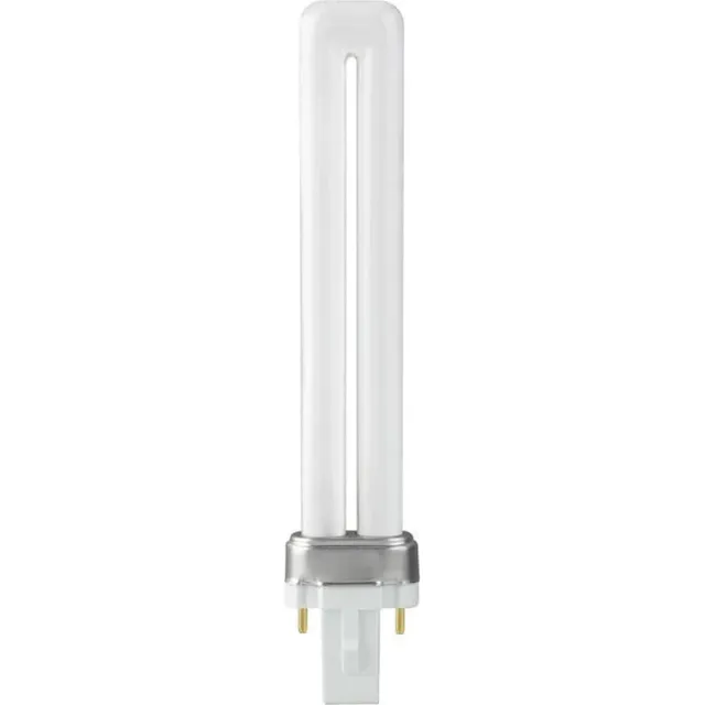 Schiefer Lamps (SL) PL-S 9W 2-Pins G23 - 827 Warm Wit Licht (2700K) - 24.5x164.5mm - G23 Spaarlamp 9 Watt