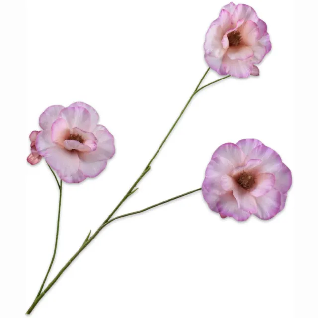 Silk-ka Kunstbloem - roze - H72 cm