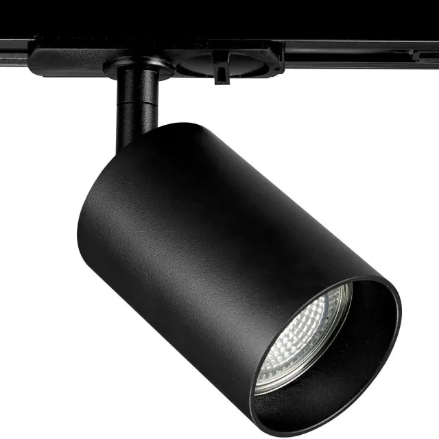 Fantasia Taboo 1L railspot voor monofase railsysteem, GU10-fitting, dimbaar, aluminium zwart, excl. lichtbron