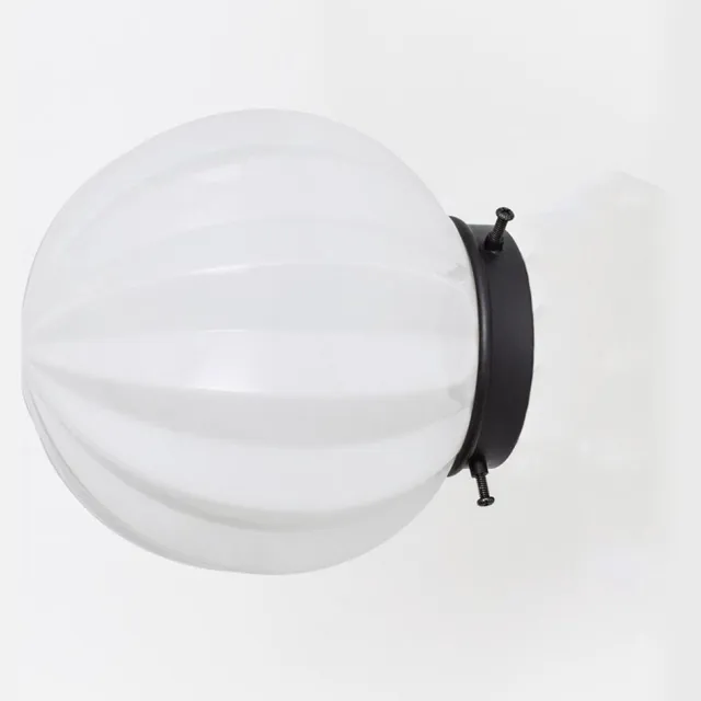 Coloured by Art Carambola Moonlight wandlamp Basic black - Art Deco Trade Zwart
