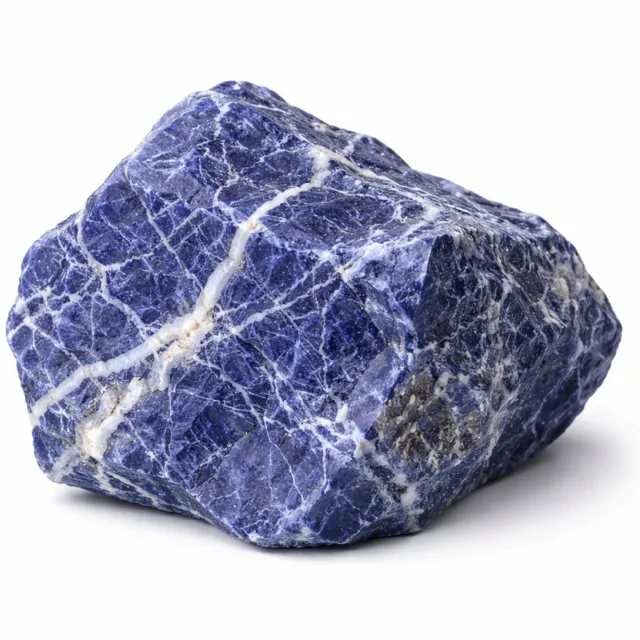 S4H Sodaliet Brok Ruw 600-800 gram | Grote Ruwe Edelsteen Brok