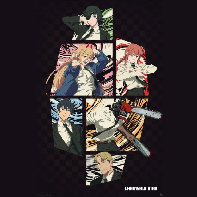 ABYSTYLE Poster Chainsaw Man - Division 4 61x91,5cm Divers