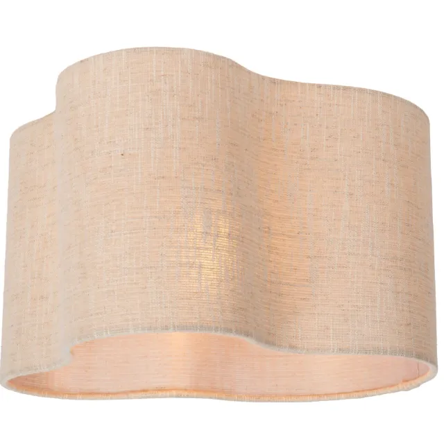 Lucide dimbare plafonniere CHANTAL E27 - beige
