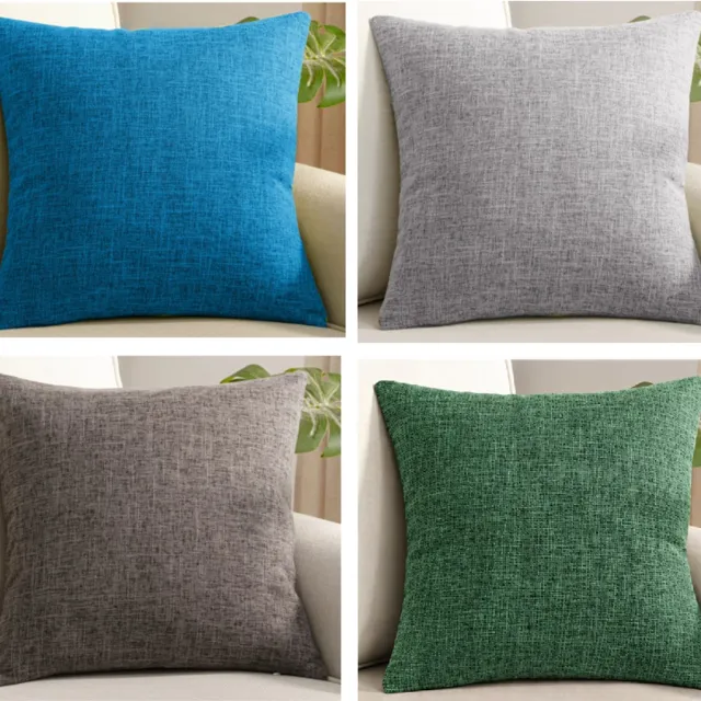 SUNMOOL Kussenhoes - Kussenhoes Vierkantjes - Pillow cover - 45 x 45cm - Multi - 4Stuks