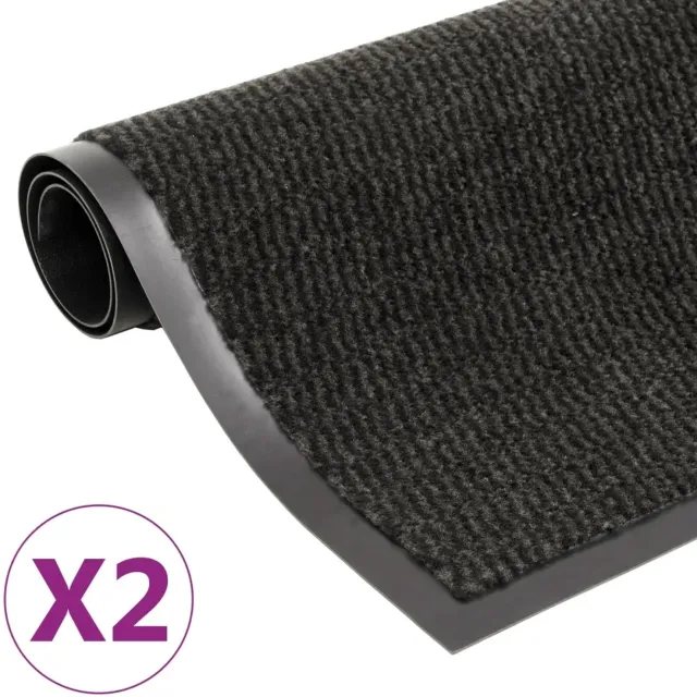 Zakito Antislip Deurmat Zwart 120x180 cm